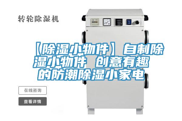 【除濕小物件】自制除濕小物件 創意有趣的防潮除濕小家電