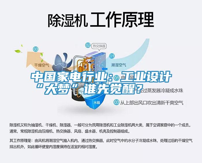 中國家電行業:工業設計“大夢”誰先覺醒?