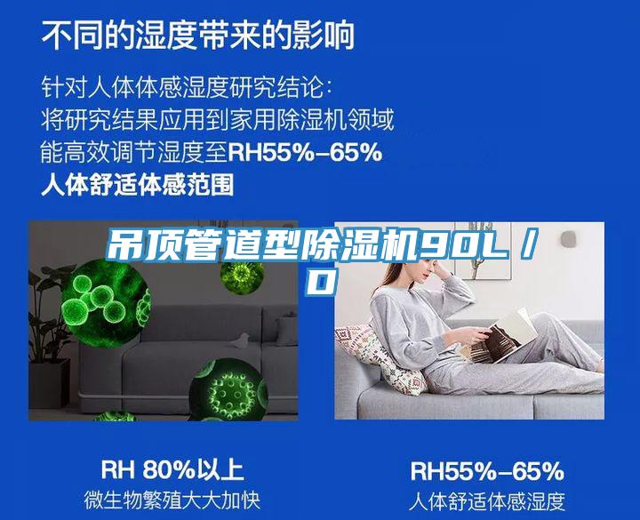 吊頂管道型除濕機90L/D
