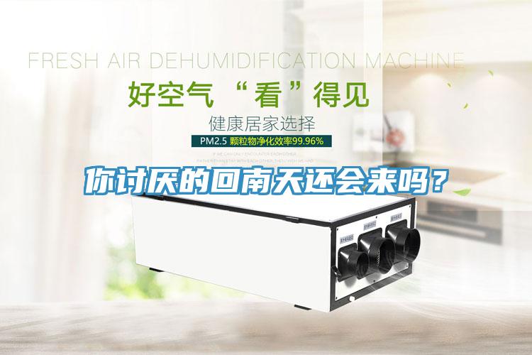 你討厭的回南天還會(huì)來(lái)嗎?