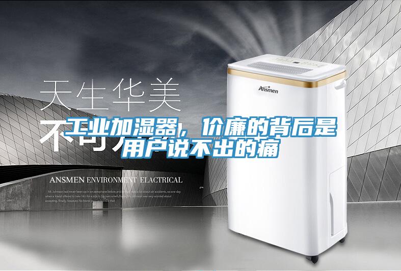 工業(yè)加濕器，價(jià)廉的背后是用戶說(shuō)不出的痛