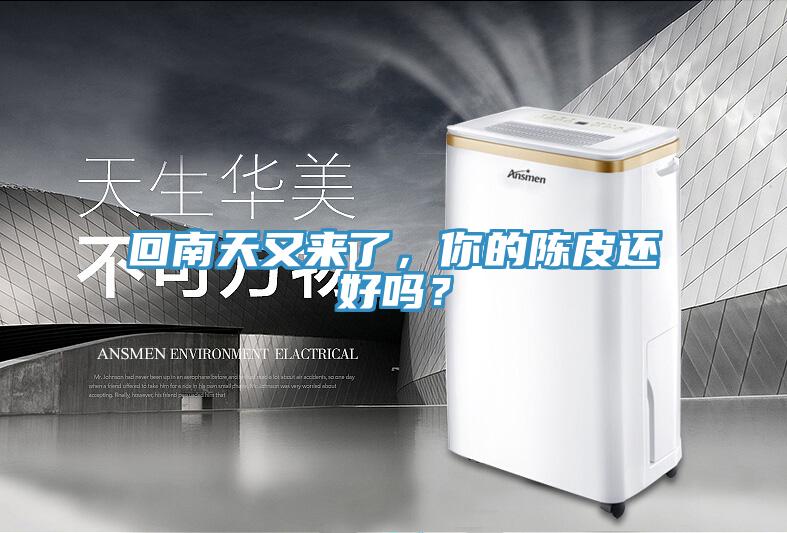 回南天又來(lái)了，你的陳皮還好嗎？