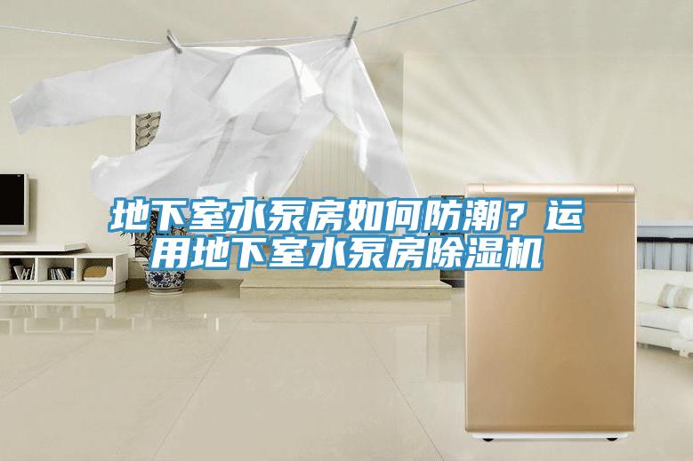 地下室水泵房如何防潮?運用地下室水泵房除濕機