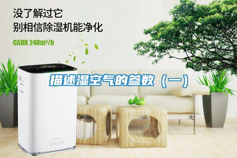 描述濕空氣的參數(一)