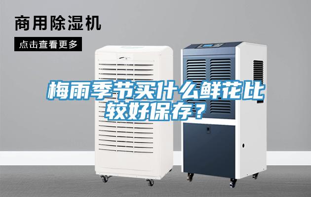 梅雨季節買什么鮮花比較好保存？