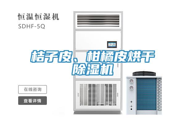桔子皮、柑橘皮烘干除濕機