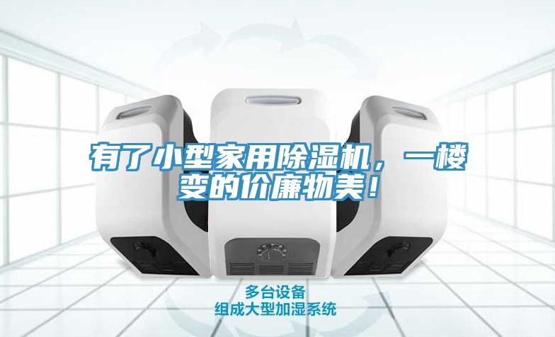 有了小型家用除濕機(jī)，一樓變的價(jià)廉物美！