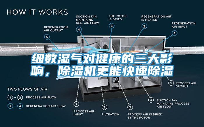 細(xì)數(shù)濕氣對(duì)健康的三大影響,除濕機(jī)更能快速除濕