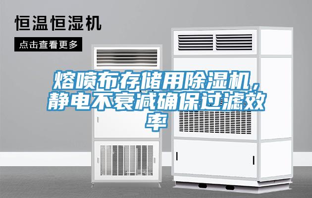 熔噴布存儲(chǔ)用除濕機(jī)，靜電不衰減確保過(guò)濾效率