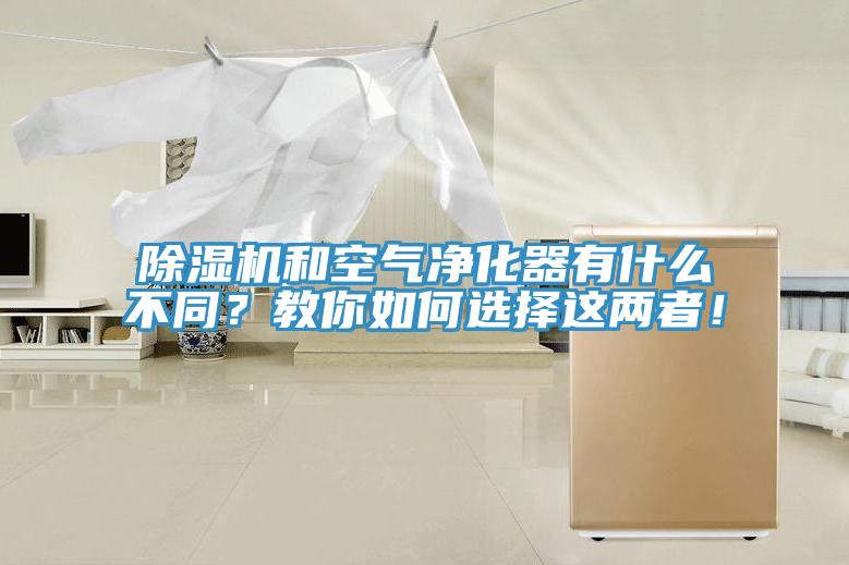 除濕機(jī)和空氣凈化器有什么不同？教你如何選擇這兩者！