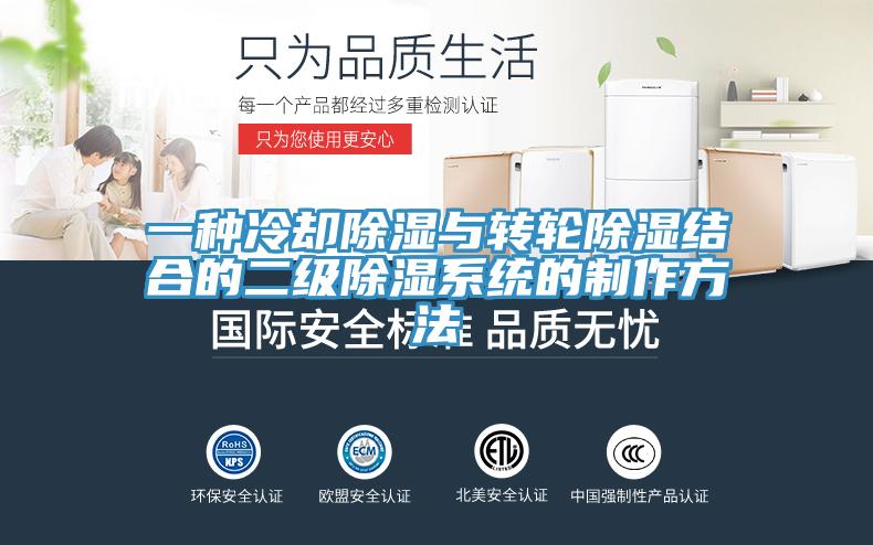一種冷卻除濕與轉輪除濕結合的二級除濕系統的制作方法