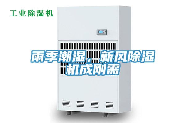 雨季潮濕,新風除濕機成剛需