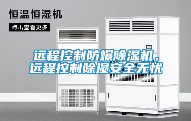 遠(yuǎn)程控制防爆除濕機(jī)，遠(yuǎn)程控制除濕安全無(wú)憂