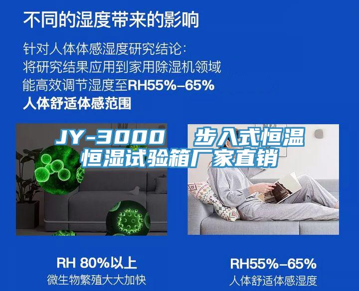 JY-3000 步入式恒溫恒濕試驗箱廠家直銷