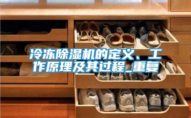 冷凍除濕機的定義、工作原理及其過程_重復