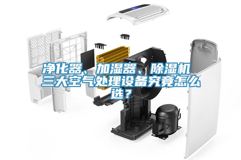 凈化器、加濕器、除濕機(jī) 三大空氣處理設(shè)備究竟怎么選？