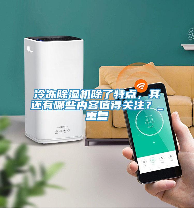 冷凍除濕機除了特點，其還有哪些內容值得關注？_重復