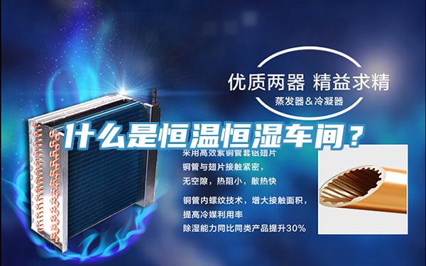 什么是恒溫恒濕車間？