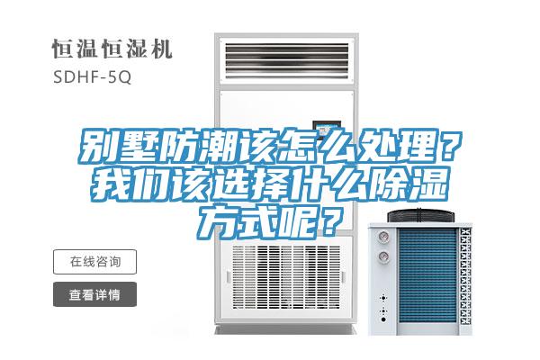 別墅防潮該怎么處理？我們該選擇什么除濕方式呢？
