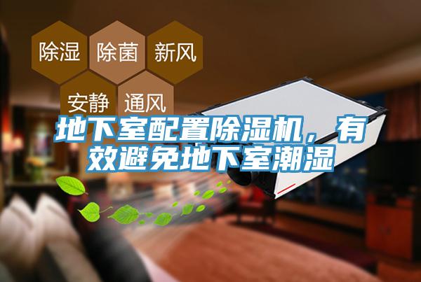 地下室配置除濕機，有效避免地下室潮濕