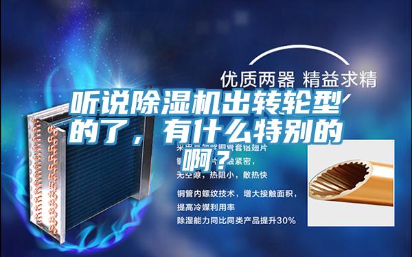 聽說除濕機(jī)出轉(zhuǎn)輪型的了，有什么特別的啊？
