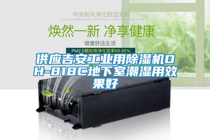 供應吉安工業用除濕機DH-818C地下室潮濕用效果好