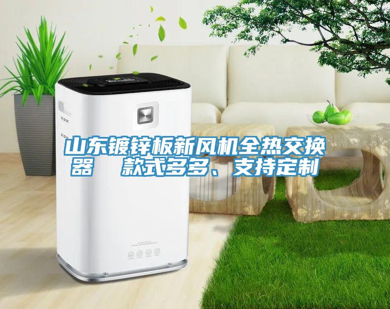 山東鍍鋅板新風機全熱交換器  款式多多、支持定制