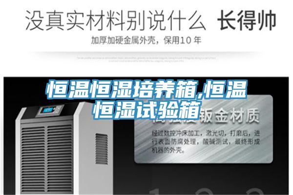 恒溫恒濕培養箱,恒溫恒濕試驗箱