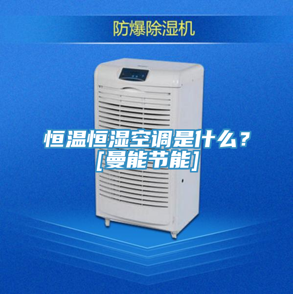 恒溫恒濕空調是什么？[曼能節能]