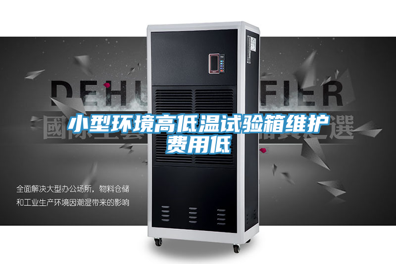 小型環境高低溫試驗箱維護費用低
