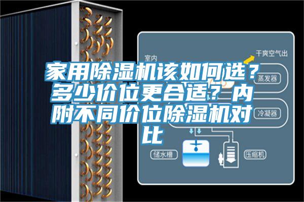 家用除濕機該如何選？多少價位更合適？內附不同價位除濕機對比