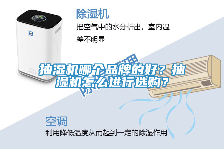 抽濕機(jī)哪個(gè)品牌的好？抽濕機(jī)怎么進(jìn)行選購？