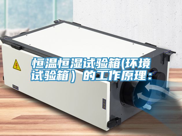恒溫恒濕試驗(yàn)箱(環(huán)境試驗(yàn)箱)的工作原理: