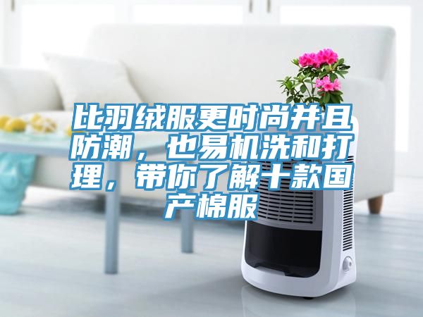 比羽絨服更時尚并且防潮，也易機洗和打理，帶你了解十款國產棉服
