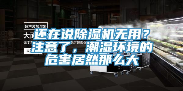 還在說除濕機(jī)無用？注意了，潮濕環(huán)境的危害居然那么大