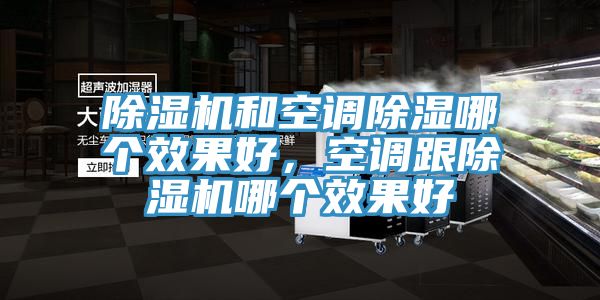 除濕機和空調除濕哪個效果好，空調跟除濕機哪個效果好