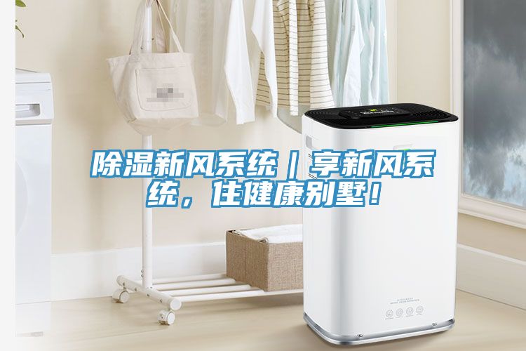 除濕新風系統｜享新風系統，住健康別墅！