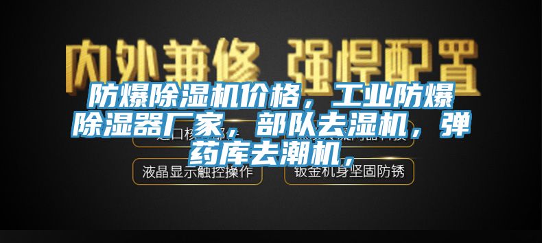 防爆除濕機價格，工業防爆除濕器廠家，部隊去濕機，彈藥庫去潮機，