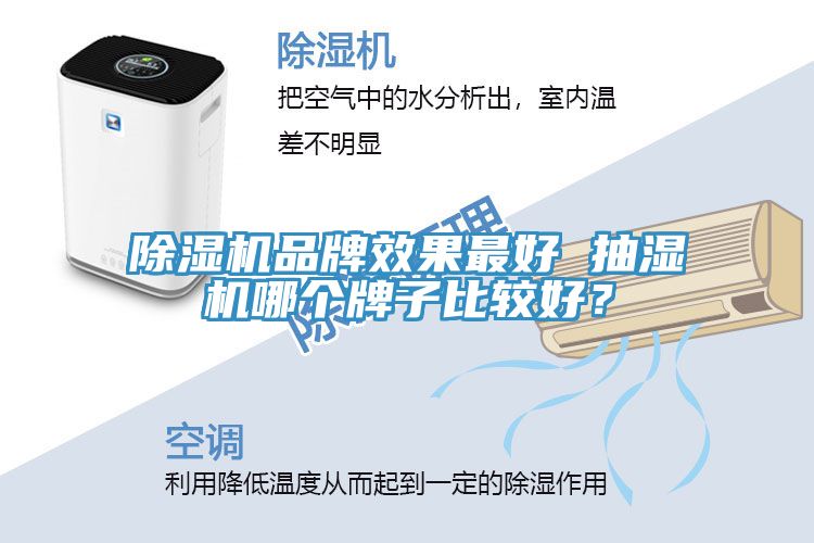 除濕機(jī)品牌效果最好 抽濕機(jī)哪個(gè)牌子比較好?