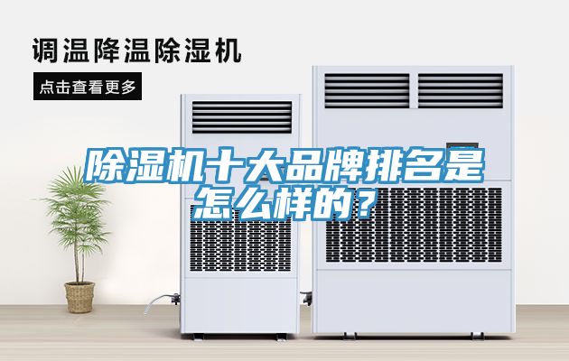 除濕機十大品牌排名是怎么樣的？