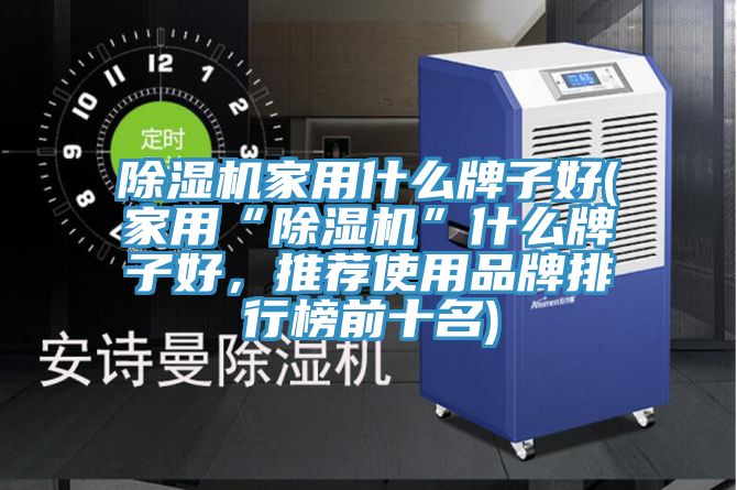 除濕機家用什么牌子好(家用“除濕機”什么牌子好，推薦使用品牌排行榜前十名)