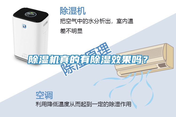 除濕機真的有除濕效果嗎?