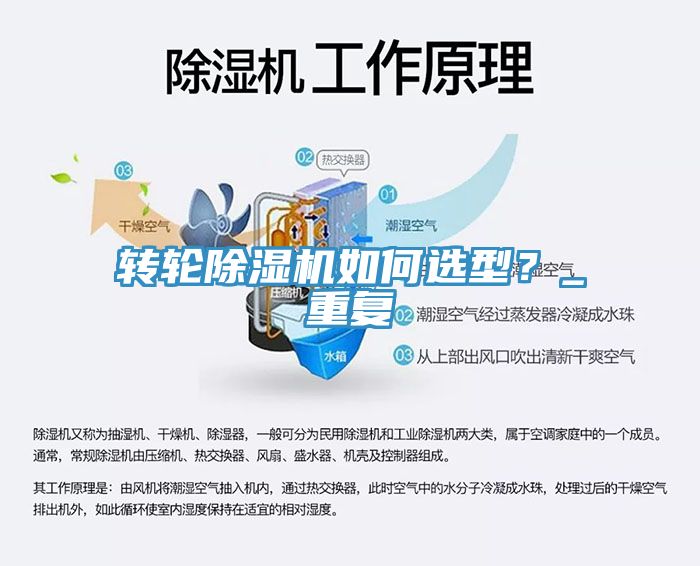 轉輪除濕機如何選型?_重復