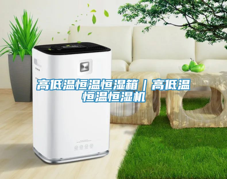 高低溫恒溫恒濕箱｜高低溫恒溫恒濕機(jī)